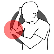 Elbows and arms